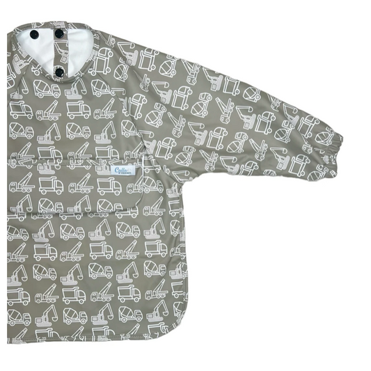 Calla & Friends Pine Construction Grayson Long Sleeve Bib