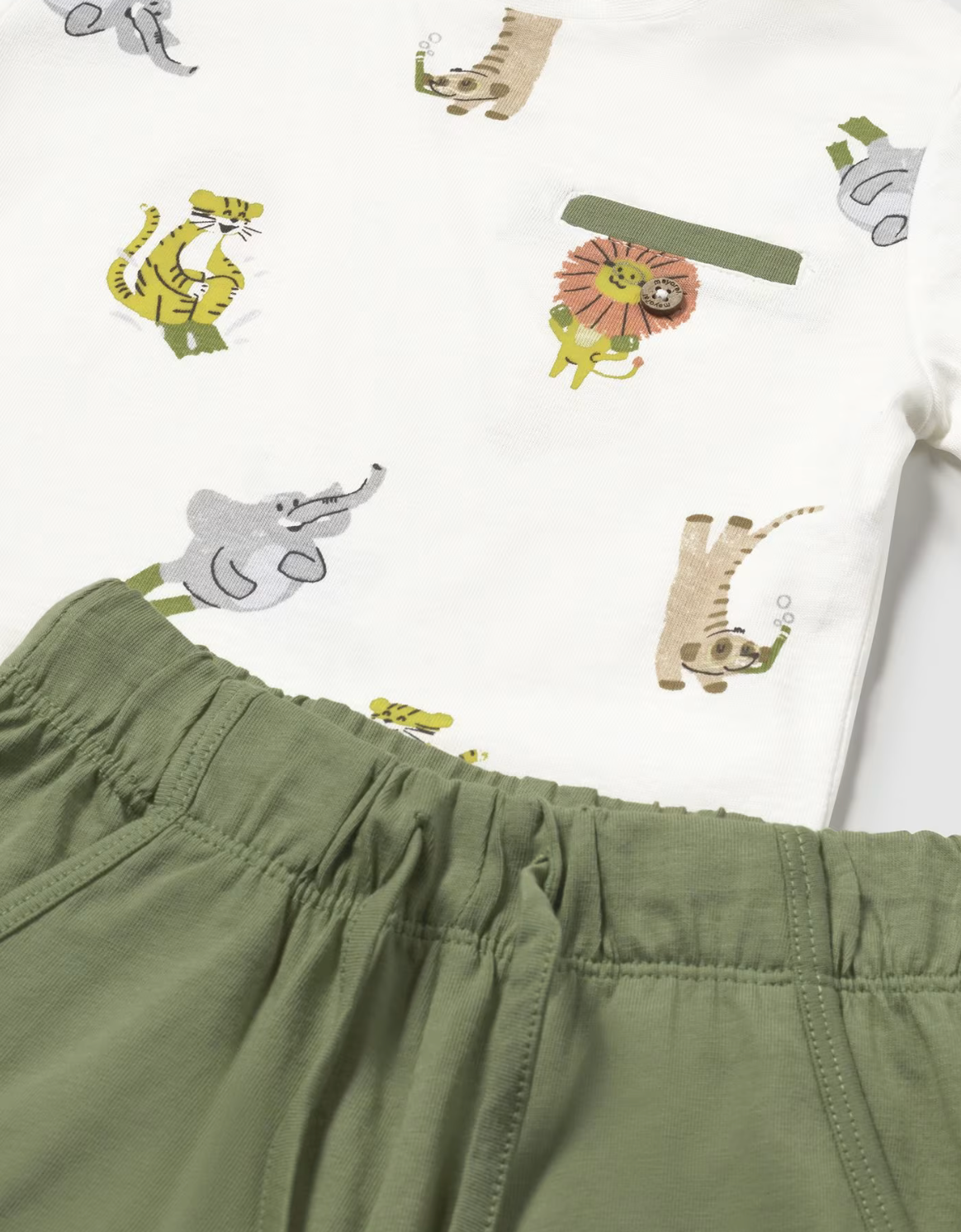 Mayoral Baby Boy Safari Short Set