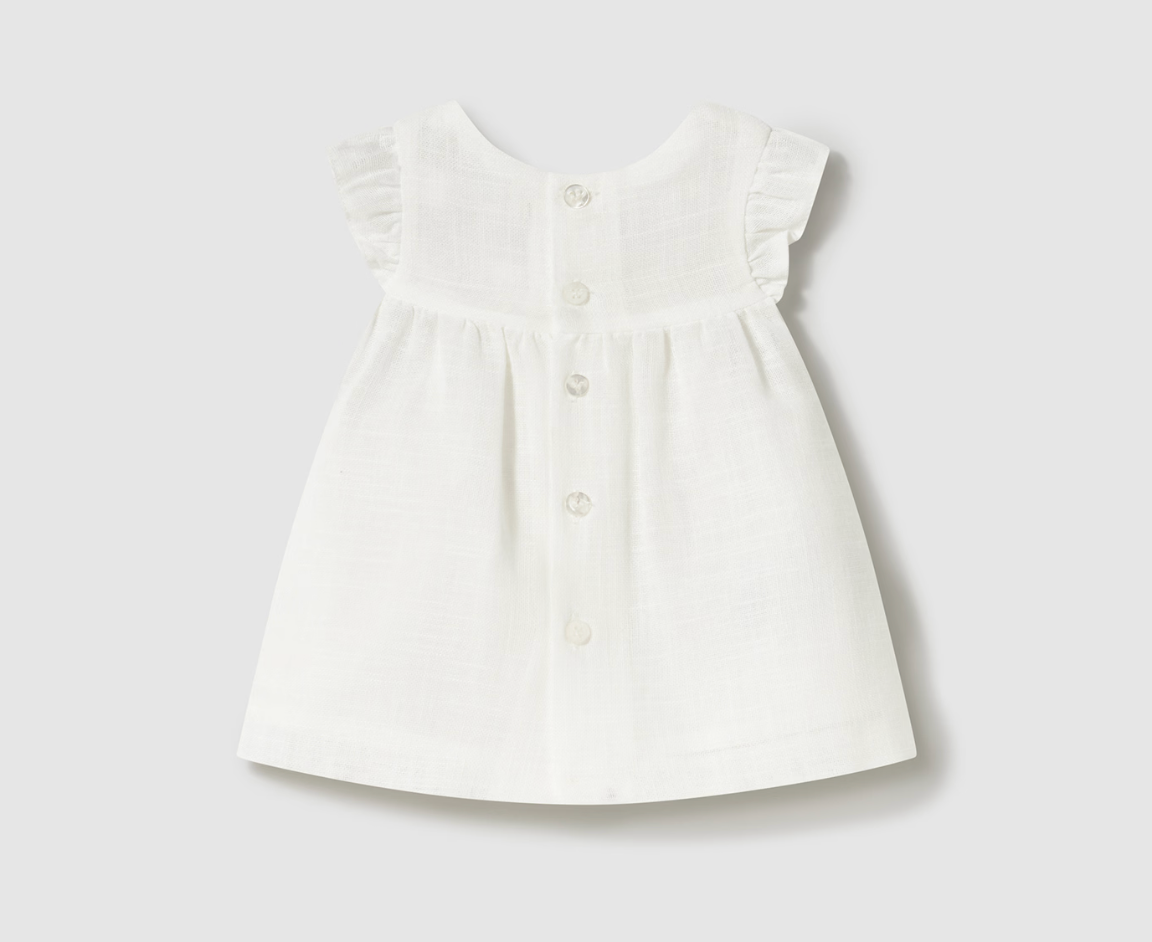 Mayoral Baby Girl Natalie Linen Dress