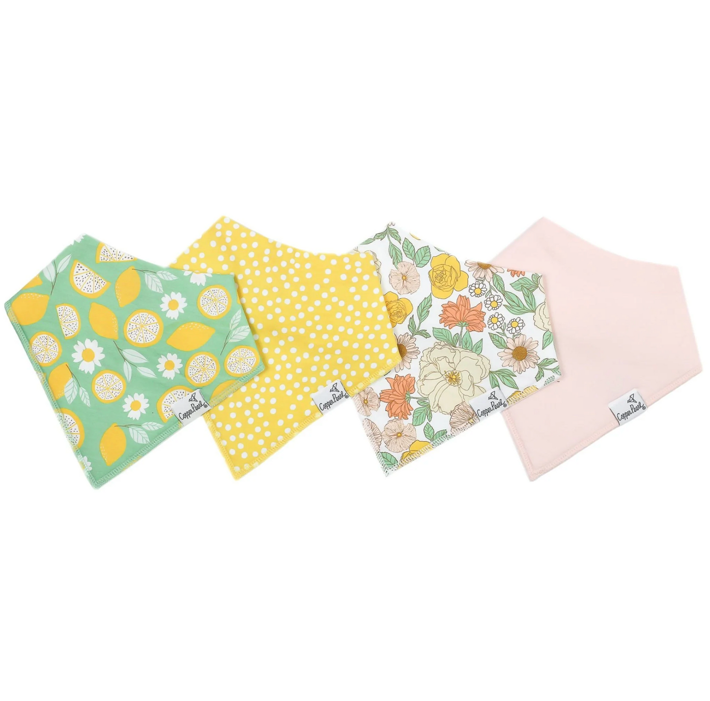 Copper Pearl Baby Bandana Bibs