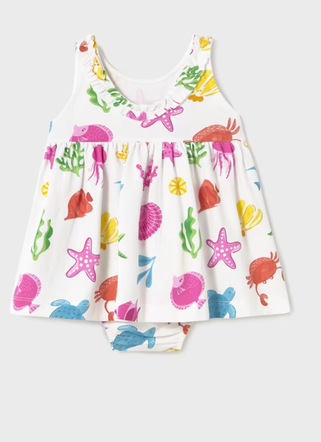 Mayoral Girl Under the Sea Dress