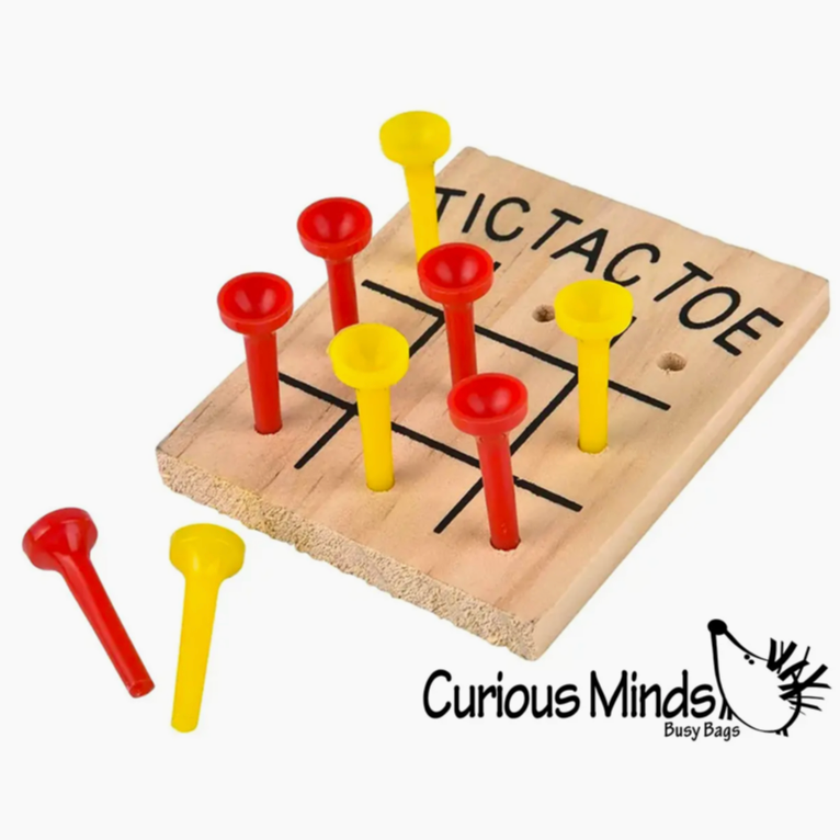 Tic Tac Toe Peg Game