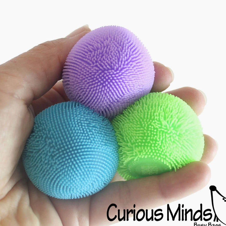 NeeDoh Teenie Fuzzball Soft Doh Filled Stretch Ball