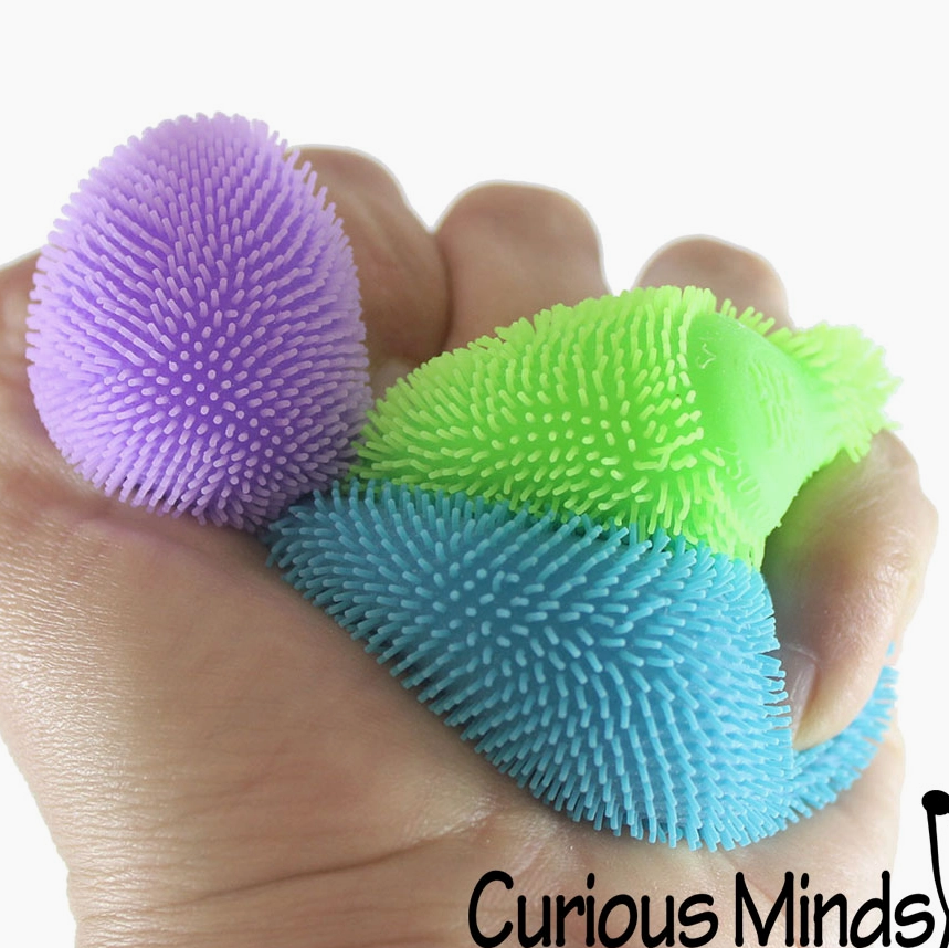 NeeDoh Teenie Fuzzball Soft Doh Filled Stretch Ball