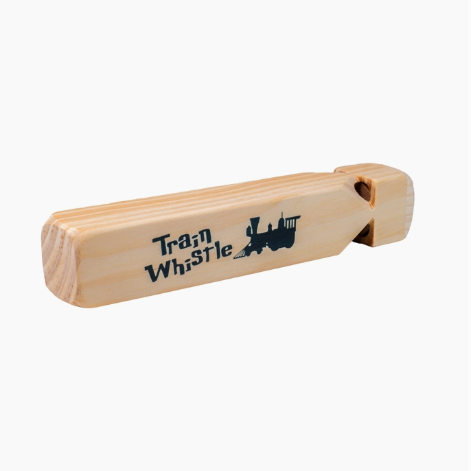 Classic Wooden Train Whistle