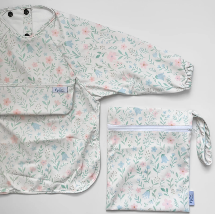 Calla & Friends Wildflower Dreams Grayson Long Sleeve Bib