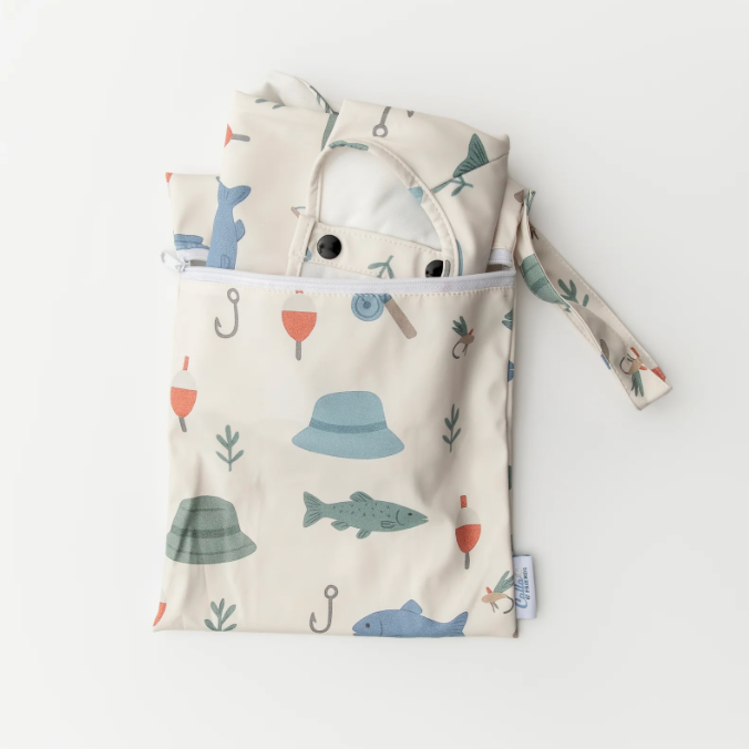 Calla & Friends Lakeside Catch Grayson Long Sleeve Bib