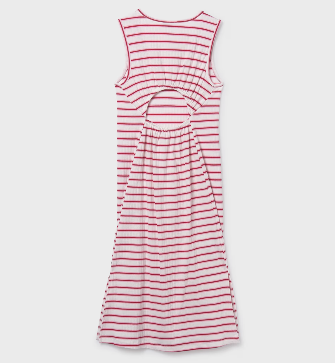 Mayoral Tween Pink Stripe Dress