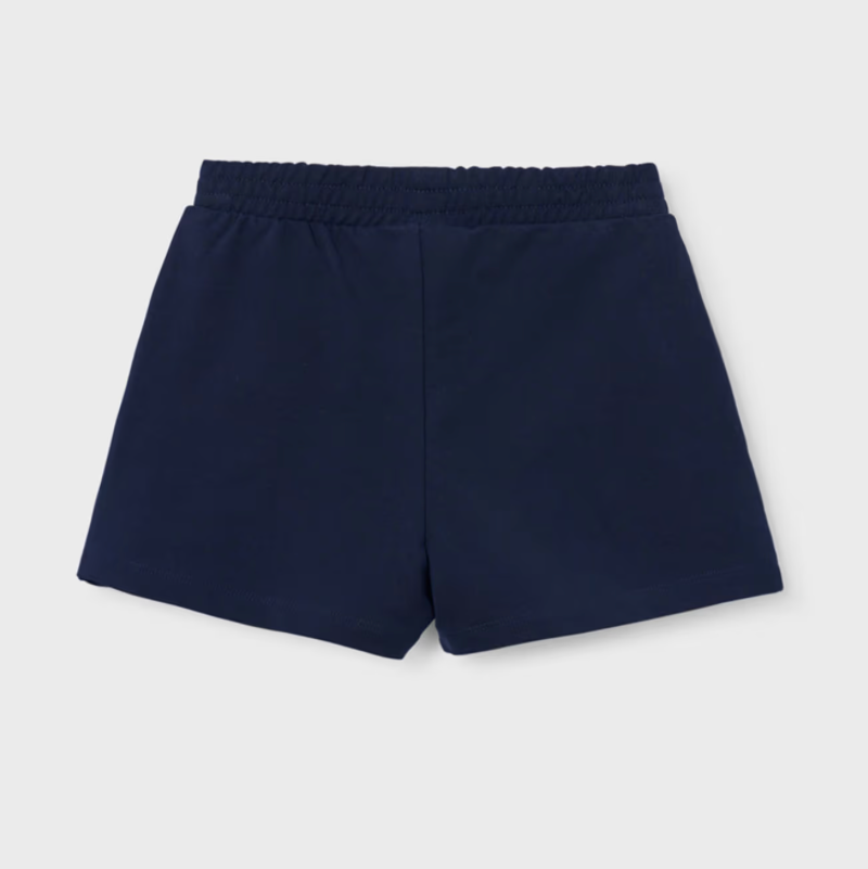 Mayoral Girl Navy Chenille Shorts