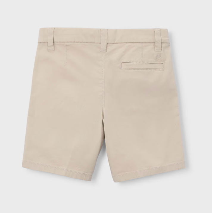 Mayoral Boy Khaki Twill Chino Shorts