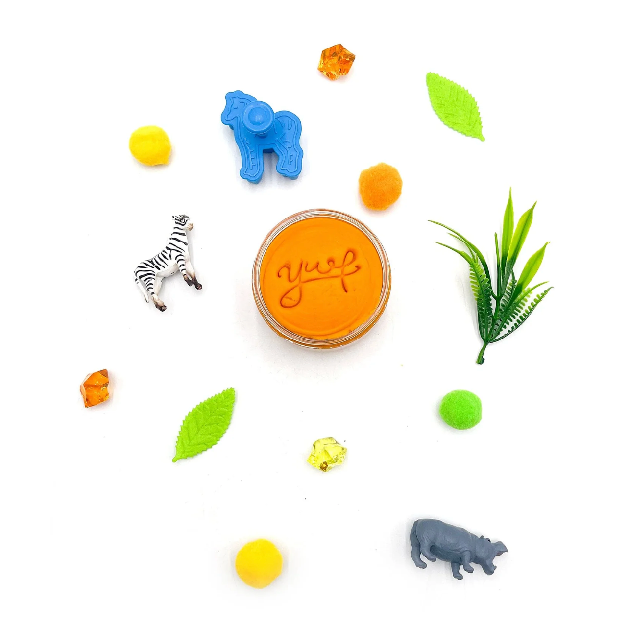 YWF Zoo Grab & Go Dough Jar