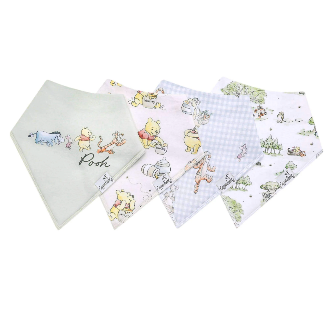 Copper Pearl Baby Bandana Bibs