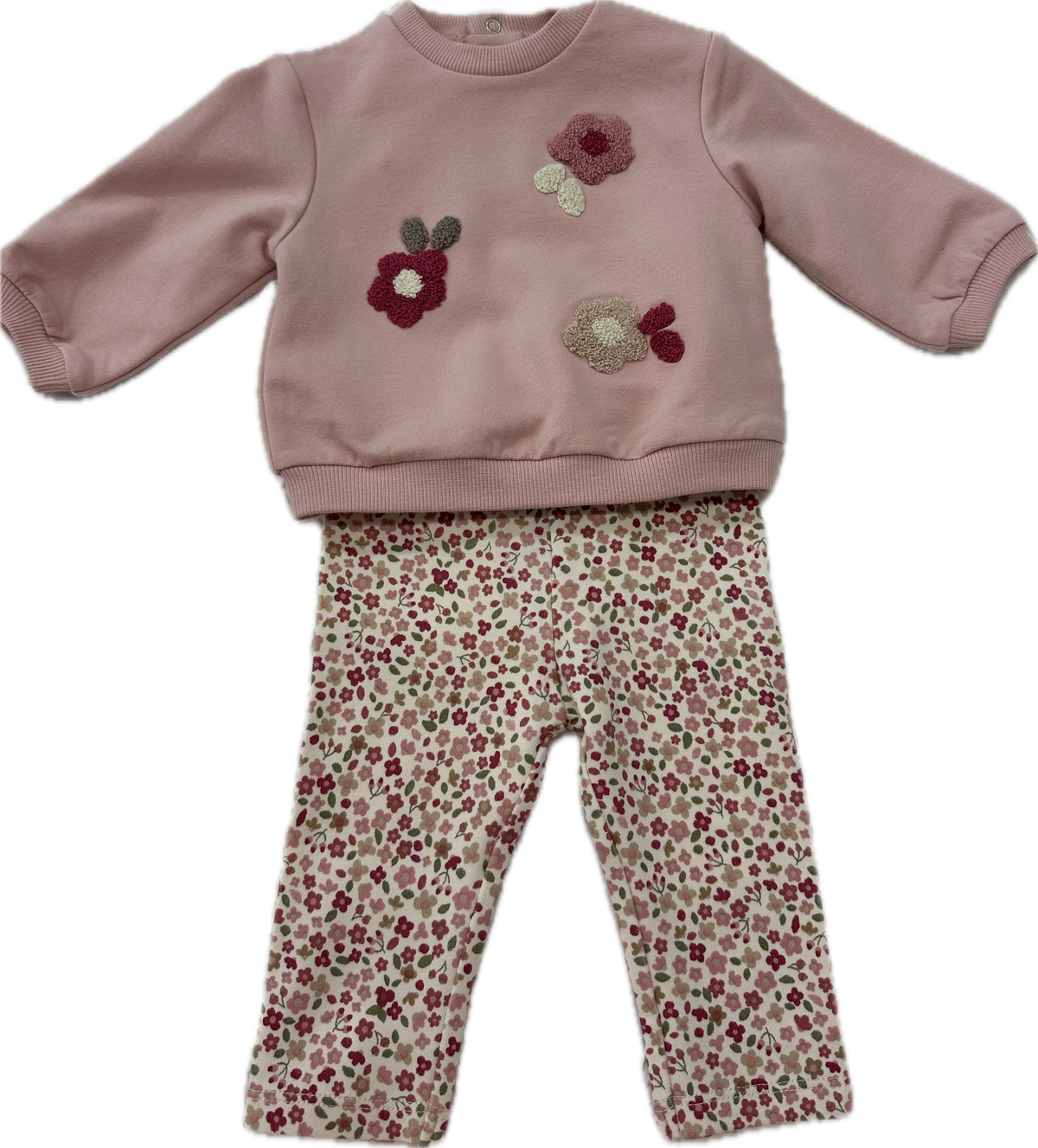 Mayoral Baby Girl Legging Set - Pink Top