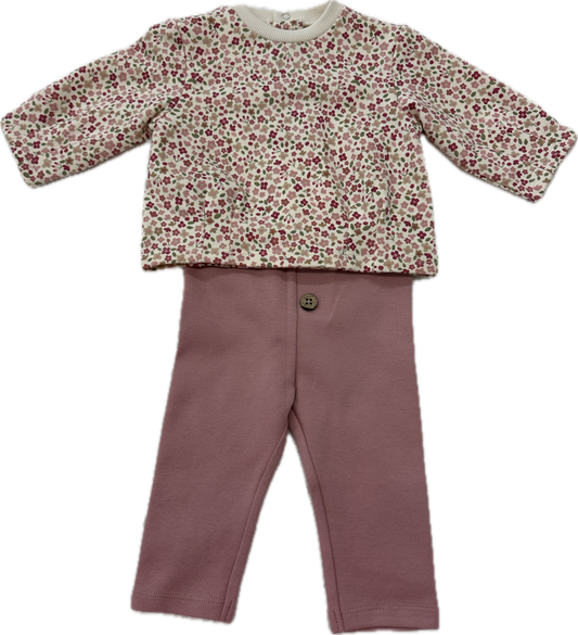 Mayoral Baby Girl Legging Set - Pattern Top