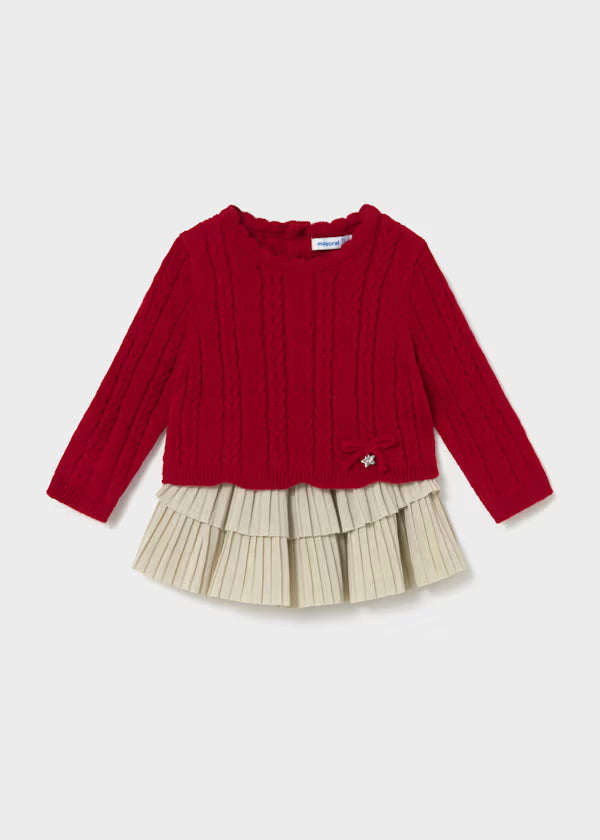 Mayoral Baby Sweater & Skirt Set
