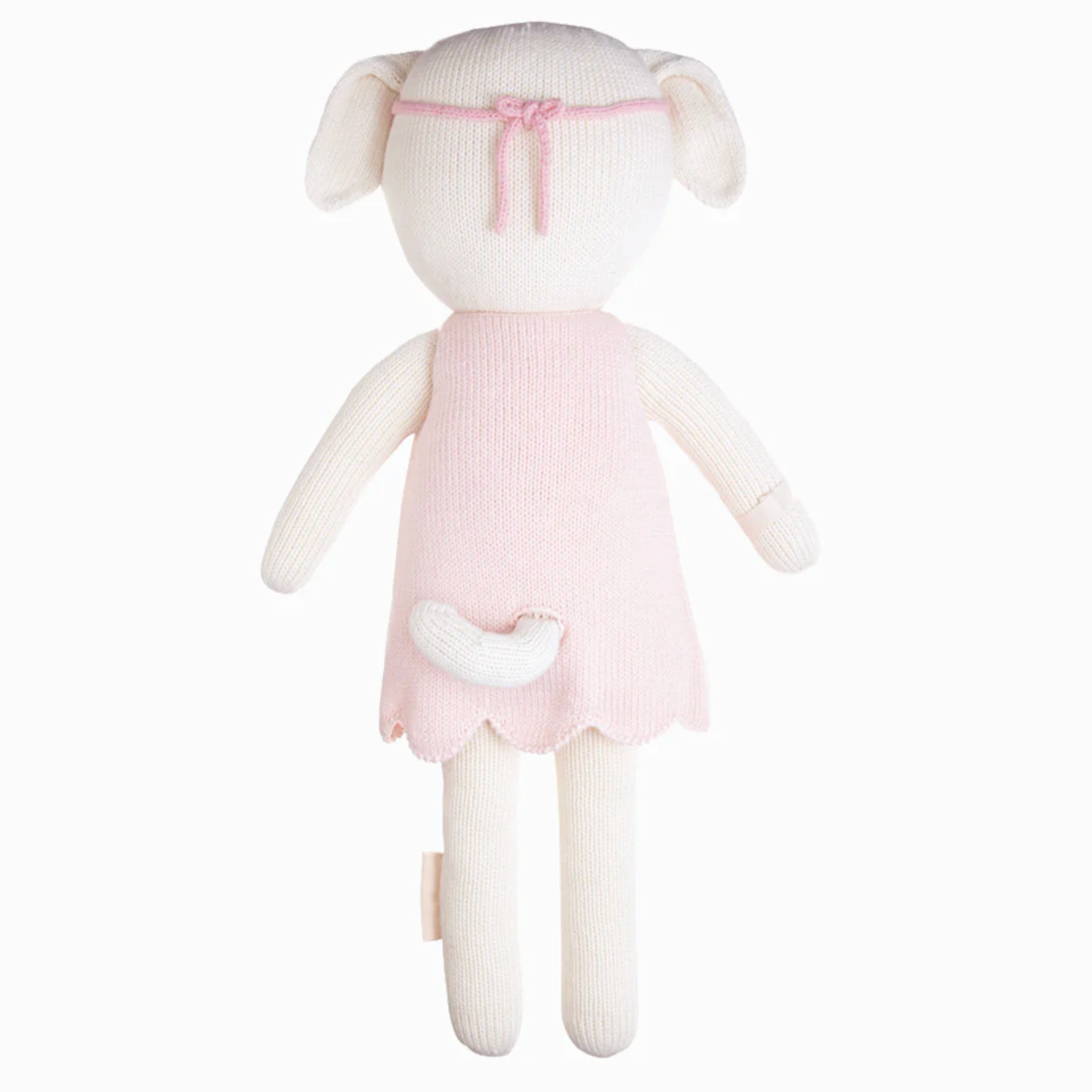 Cuddle + Kind Charlotte the dog hand-knit doll in 13-inch size