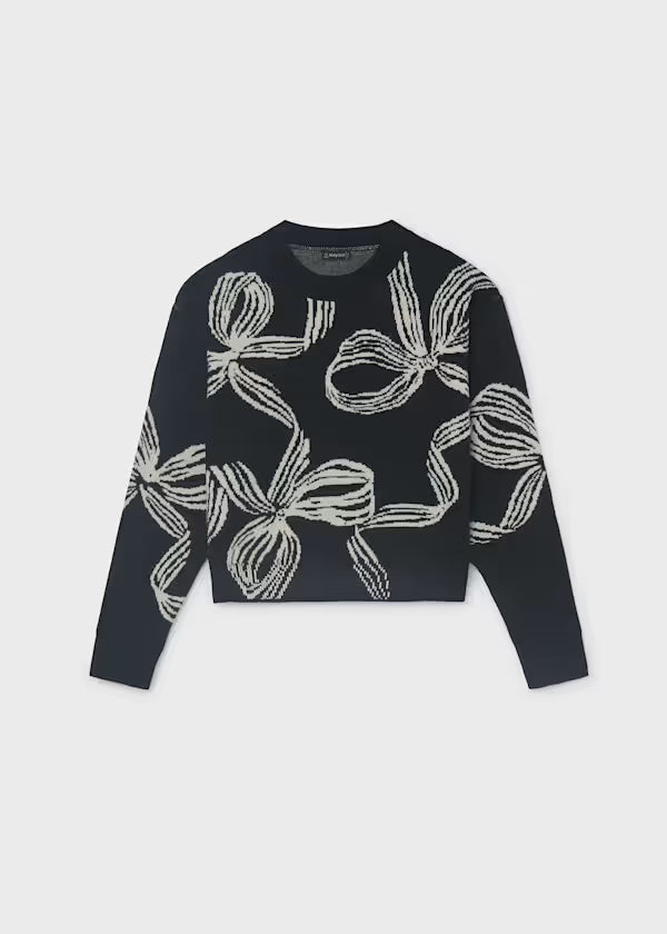 Mayoral Tween Girl Bow Sweater