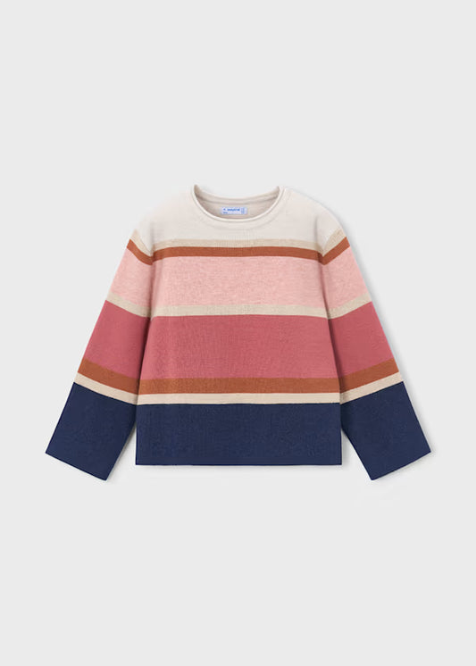 Mayoral Girl Striped Sweater