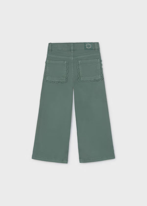 Mayoral Girl Bayleaf Twill Pants