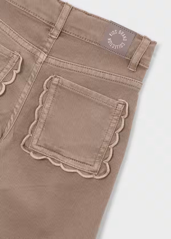 Mayoral Girl Waffle Twill Pants