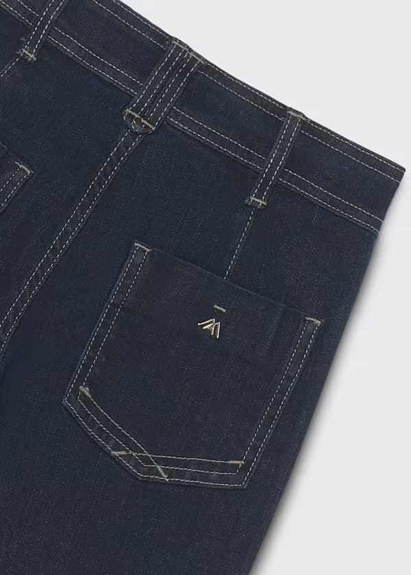 Mayoral Tween Dark Wide Leg Jeans