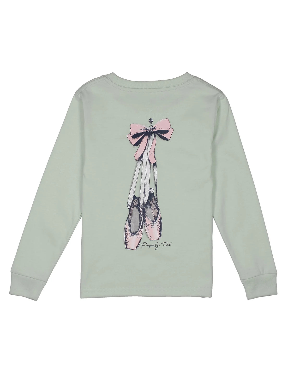 Properly Tied Girls Ballet LS Pale Mint