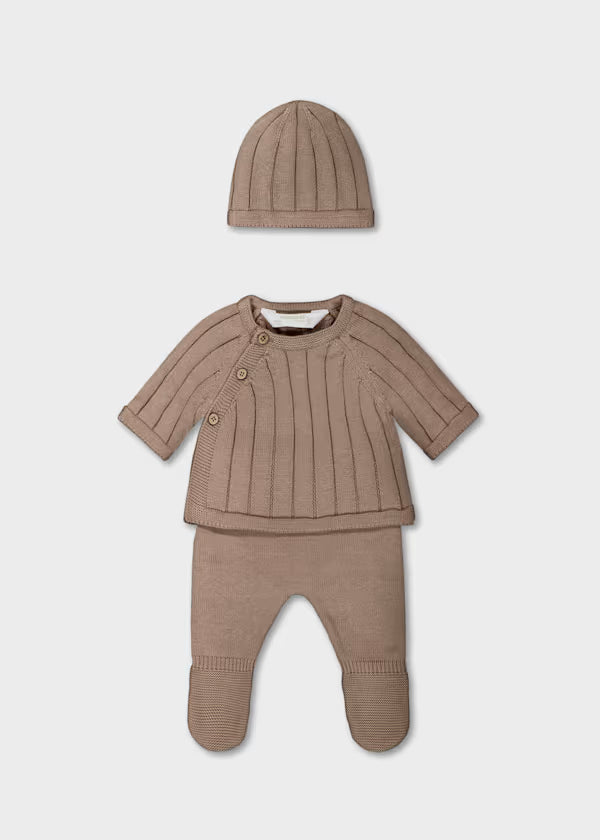 Mayoral Baby Cinnamon 3pc Outfit Set