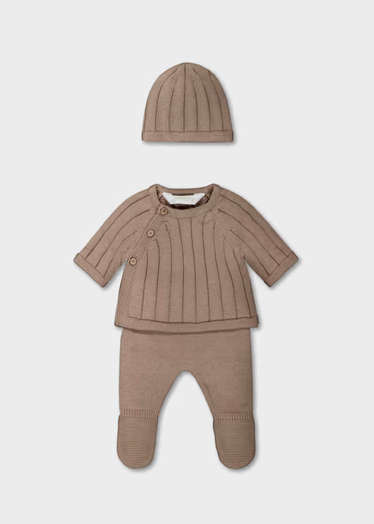 Mayoral Baby Cinnamon 3pc Outfit Set