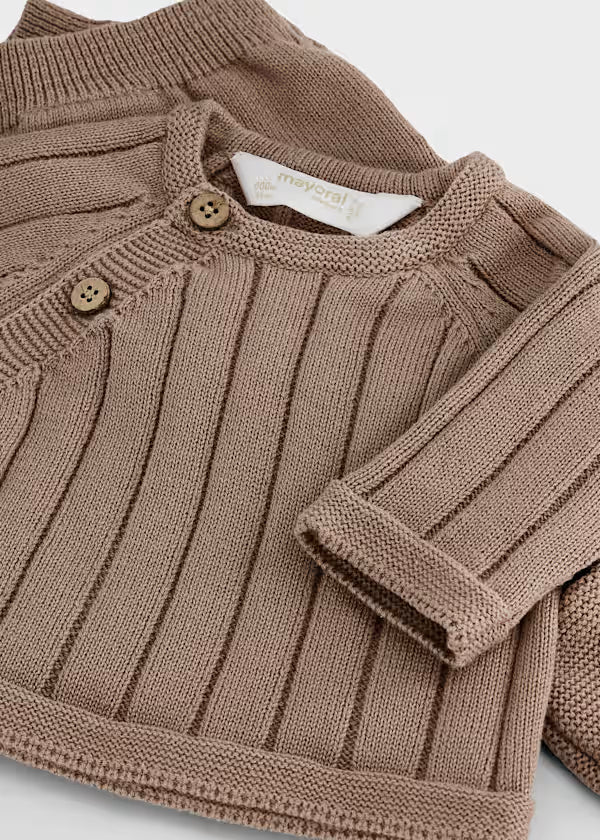Mayoral Baby Cinnamon 3pc Outfit Set