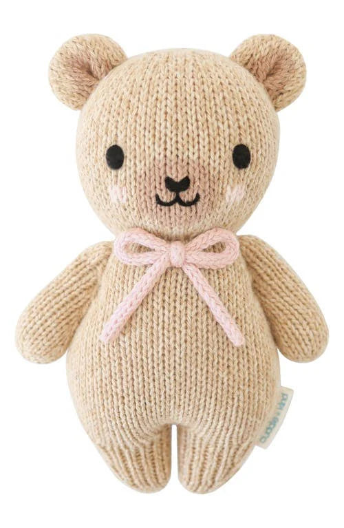 Cuddle + Kind Baby Honey Bear - Blush Bow