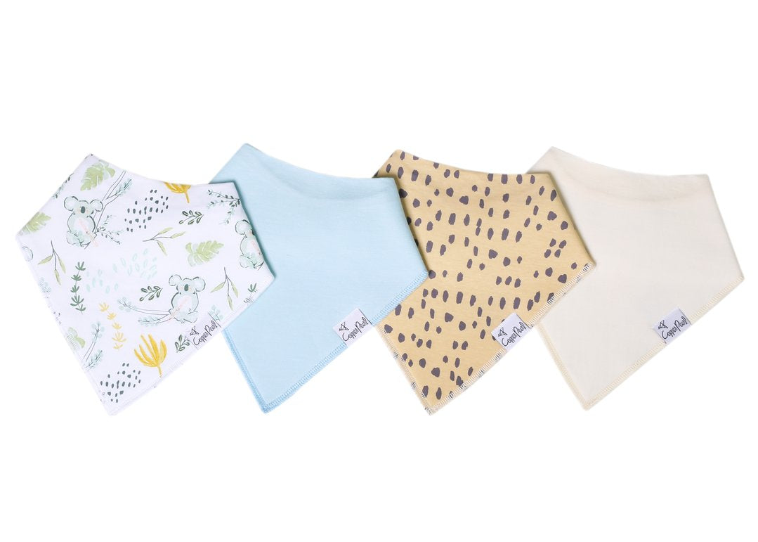 Copper Pearl Baby Bandana Bibs