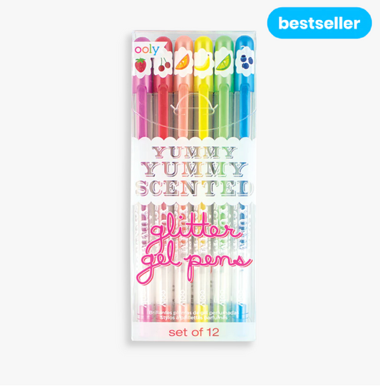 Ooly Yummy Yummy Scented Colored Glitter Gel Pens