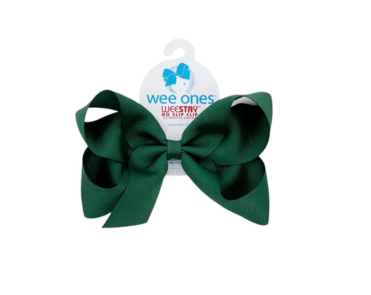 Wee Ones Hair Bows Forest Green FGR