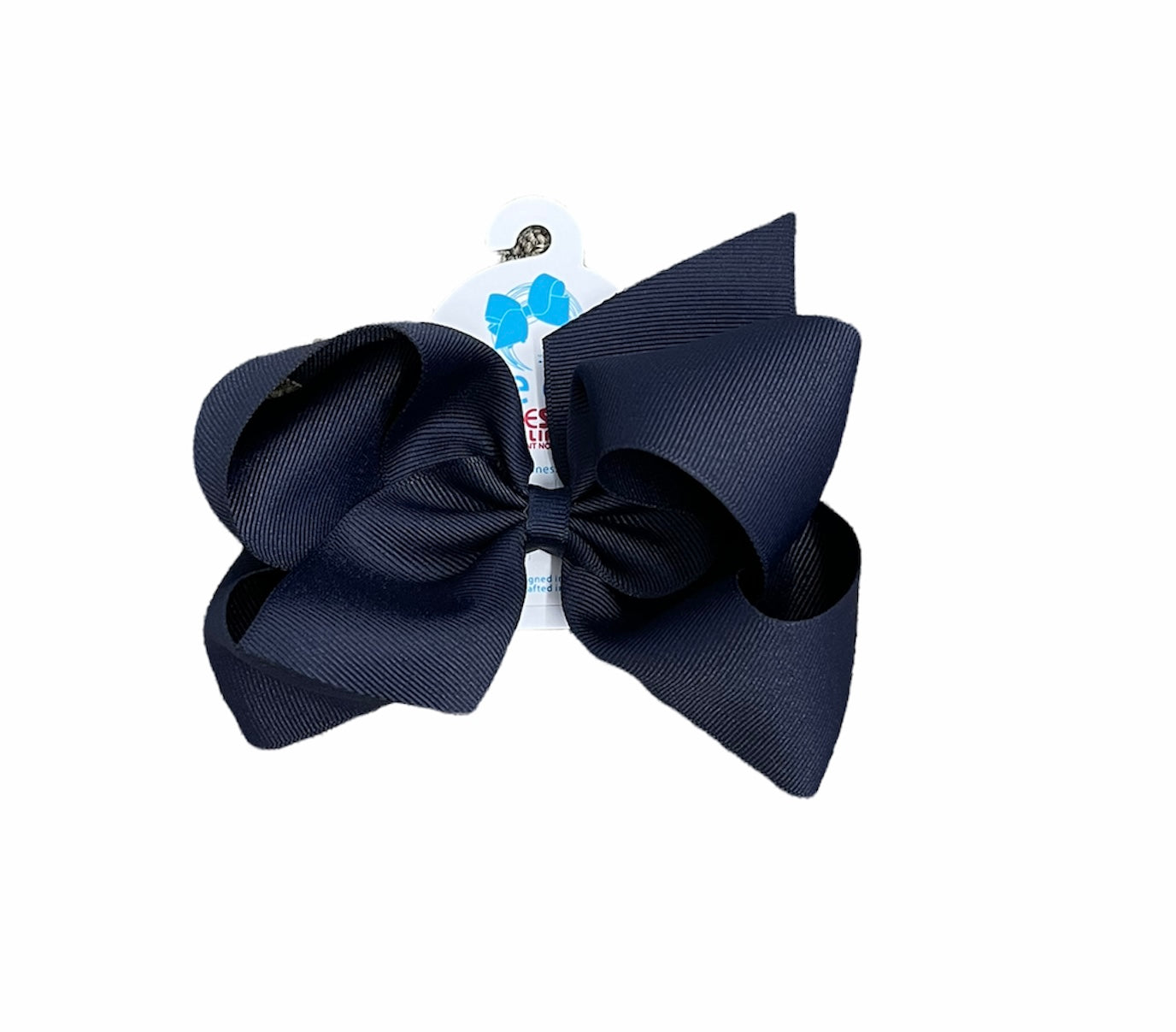 Wee Ones Hair Bows Navy NVY