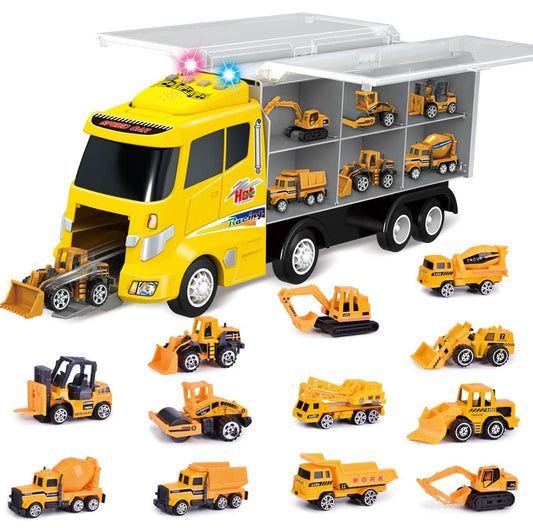 Fun Little Toys Construction Car Toy Set