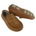 Kone Driving Moccasin Penny Loafer- Natural Tan